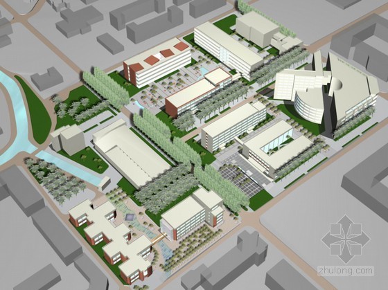 清华大学规划及城市设计资料下载-[清华大学]校园规划及城市设计方案-第五组