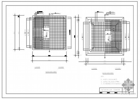 某钢筋混凝土矩形清水池结构图-3