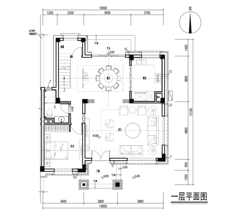 中式室内软装模型资料下载-[广东]知名地产现代中式别墅样板房设计施工图（含软装方案+物料表