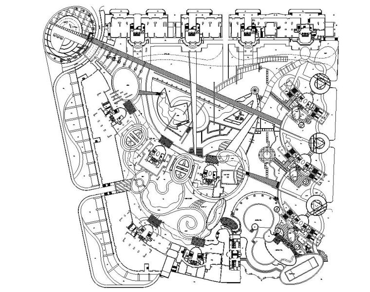 东莞停车场设计资料下载-​[广东]东莞东城金月湾花园全套景观施工图设计（香港BCA）
