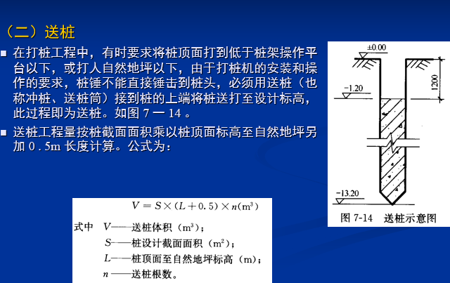 送桩