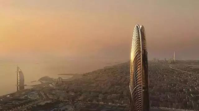 550米，迪拜的新摩天大楼——SOM新设计_3