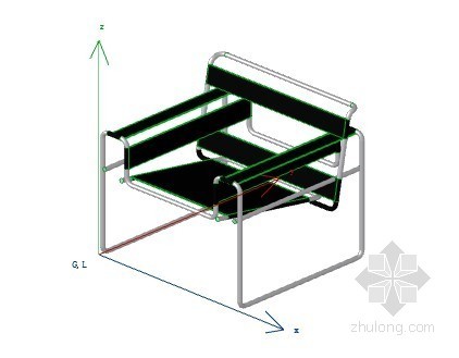 椅子的模型资料下载-花式椅子 10 ArchiCAD模型
