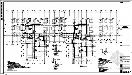 河南住宅结构资料下载-河南某11层剪力墙住宅结构设计图