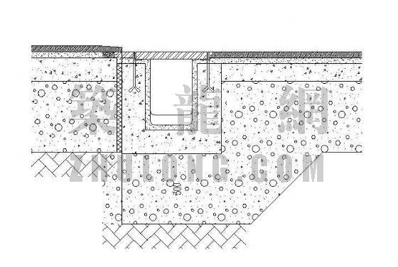 园路截水沟做法详图资料下载-底层截水沟详图