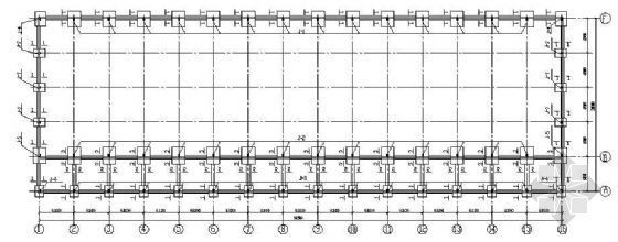 5m跨钢结构图纸资料下载-某厂房钢结构图纸