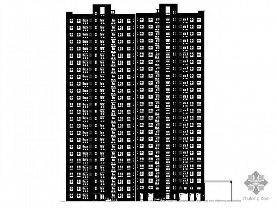 居住小区住宅楼施工图资料下载-[合肥]某居住小区二十六层住宅楼（7号楼）建筑施工图