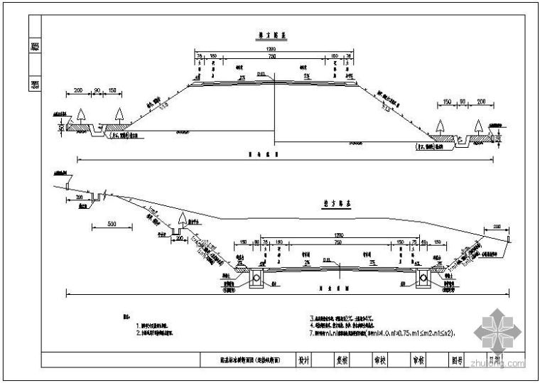 路基标准横断面图资料下载-路基标准横断面图