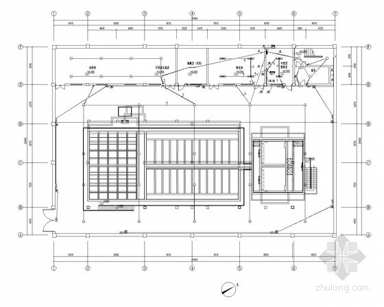 纤维转盘滤池CAD资料下载-[江苏]文化公园强弱电施工图33张