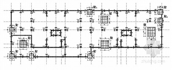 墙下桩基础施工图资料下载-[十堰]框支剪力墙结构商住楼结构施工图（18层 桩基础）