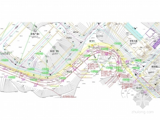 工程边坡锚杆资料下载-[重庆]高边坡锚杆挡墙支护结构施工图