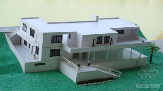 吐根哈特住宅模型资料下载-吐根哈特别墅（杜根哈特别墅）