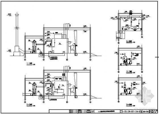 蒸汽锅炉房水暖图-3