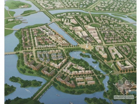 中心城区规划模型资料下载-天津市城区概念规划