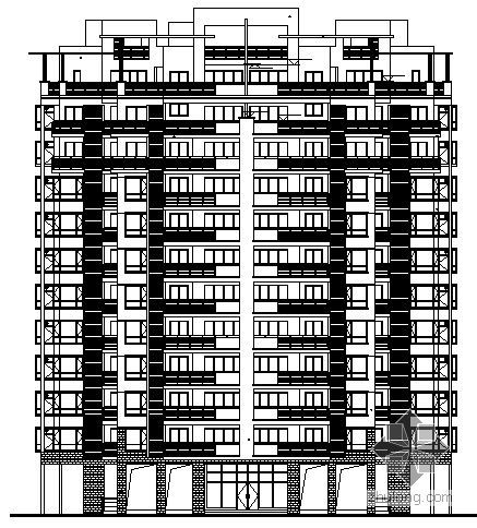 十一层住宅建筑结构资料下载-[南宁]某十一层住宅楼建筑结构施工图