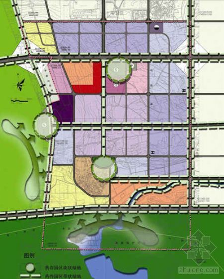新疆工业园区规划概念方案资料下载-[海口]工业园区景观规划设计方案