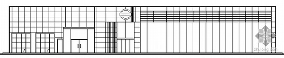 北方建筑设计资料下载-北方某4S店展厅建筑设计施工图