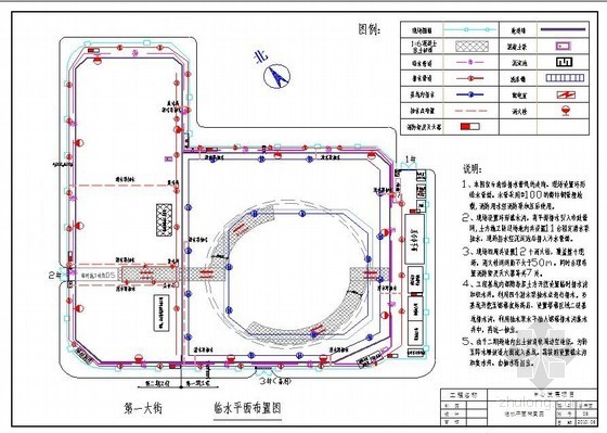 [天津]商业中心基础工程施工组织设计（中建、附示意图）- 