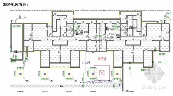 80塔吊臂长资料下载-[河北]住宅工程塔式起重机安装方案(QTZ80塔吊 2011年)