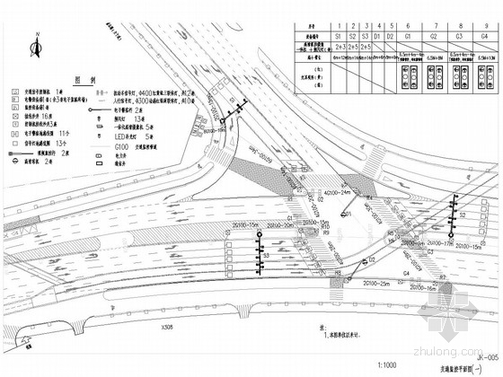道路交通控制资料下载-[福建]市政道路交通监控图纸22张（电子警察 视频监控）