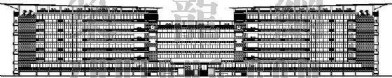 组合教学楼建筑施工图资料下载-某中学教学楼建筑施工图（全套）