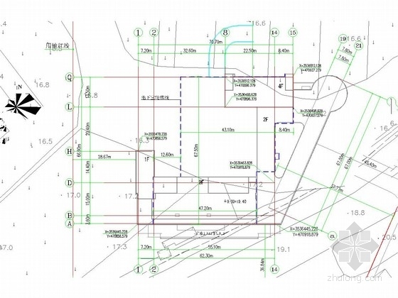 基坑支护喷素浆支护资料下载-[江苏]地下车库放坡喷素混凝土基坑支护施工图(2015年制)
