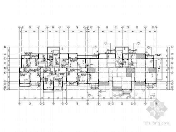 17层框剪住宅施工图资料下载-11层框剪住宅结构施工图