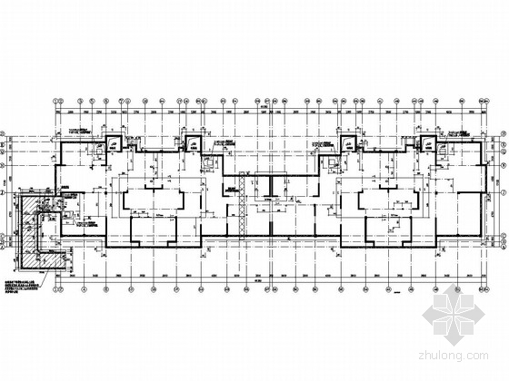 2层住房建筑结构资料下载-[江苏]保障性住房桩筏基础结构施工图