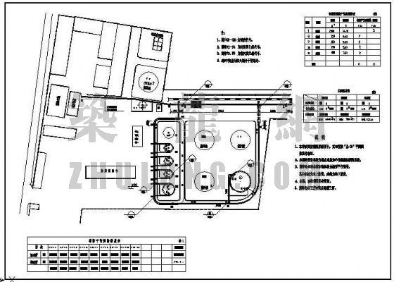 油库改造工程资料下载-某油库固定消防设施改造工程全图