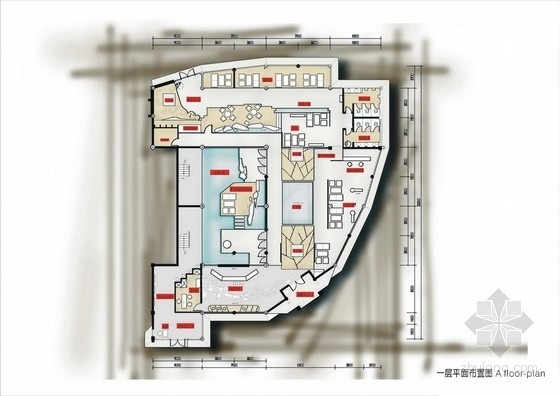 简约大气售楼处设计方案资料下载-[四川]新中式大气售楼处概念设计方案（含效果图）