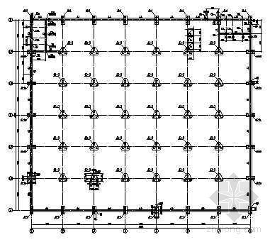 钢混结构住宅图纸资料下载-某两层钢混凝土组合结构厂房结构图纸