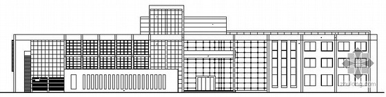 三层会所建筑图资料下载-某三层高档会所建筑施工图