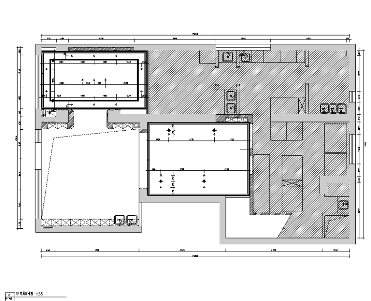[新疆]loft风格铂晶湾咖啡厅设计施工图（附效果图）-灯具尺寸图