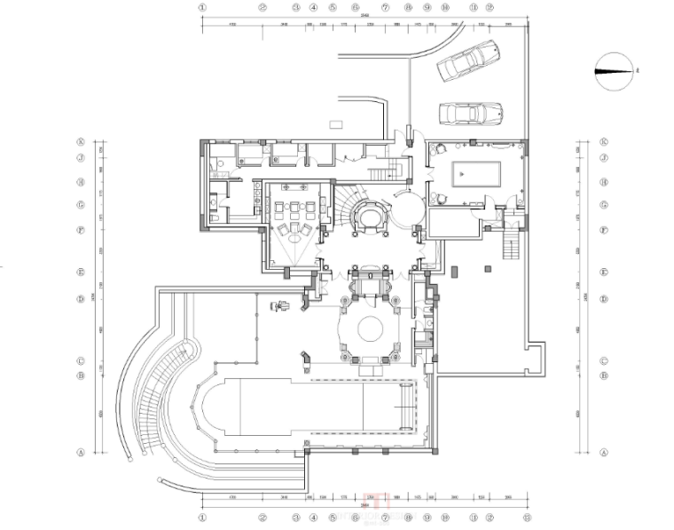 简约风别墅设计方案资料下载-上海檀宫30号别墅概念设计方案