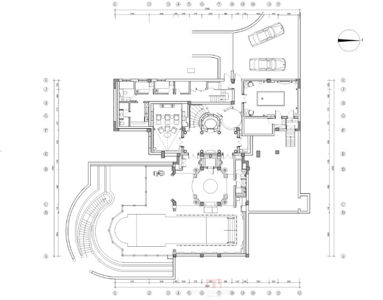 五星级酒店概念性设计方案资料下载-上海檀宫30号别墅概念设计方案