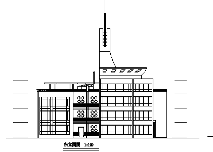 平面为圆形的建筑资料下载-四层圆形平面造型幼儿园建筑施工图