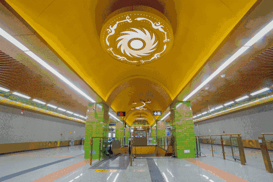 成都地铁13号线资料下载-最艺术的成都地铁7号线，这样的成都你读懂了吗?