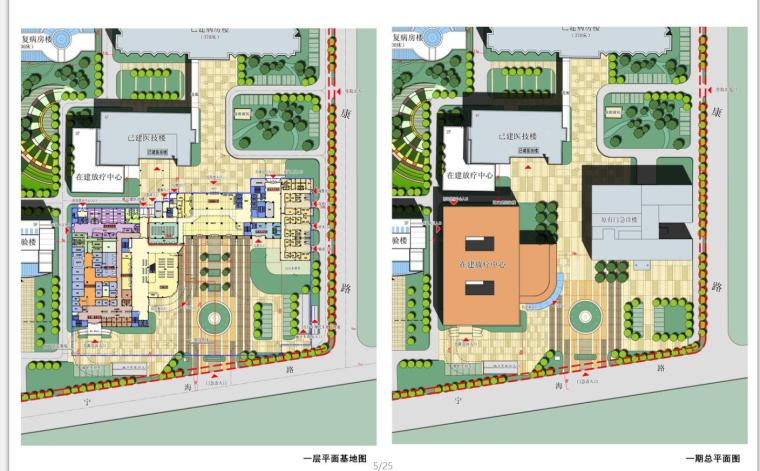 [江苏]如皋人民医院建筑设计方案（CAD+文本）-平面图