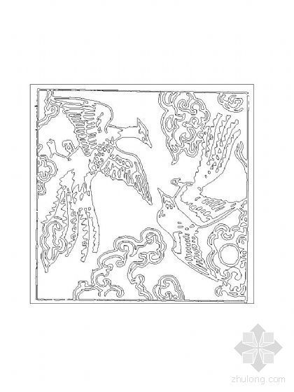 汉唐装饰图案CAD资料下载-中式装饰图案集