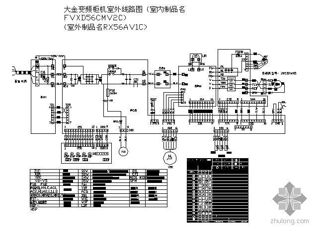 2021中国高铁线路图资料下载-大金变频柜机线路图