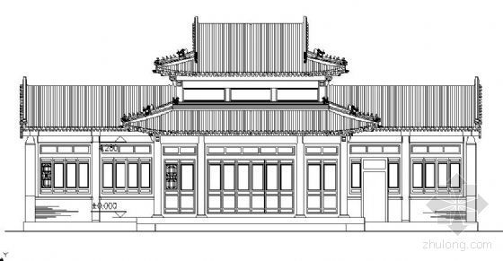 古建戏楼施工图纸-2