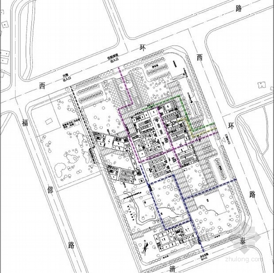 [福建]单元模块化灵活性综合性市级医疗建筑设计方案文本-单元模块化灵活性综合性市级医疗建筑分析图