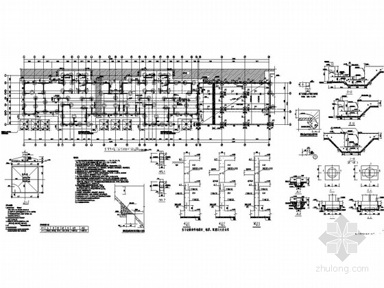 50平方米结构资料下载-9632平方米18层剪力墙结构住宅楼结构施工图（地下两层）