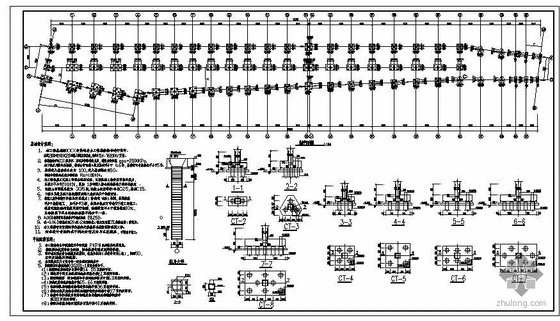 100米商铺结构图资料下载-某两层商铺结构图