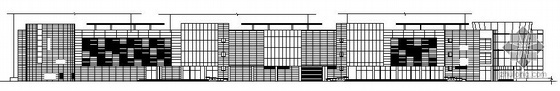 三层商场设计平面方案资料下载-[天津]某三层商场建筑设计施工图