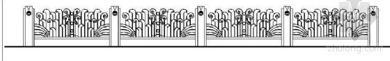 围墙铁艺栏杆模型资料下载-铁艺栏杆围墙5例