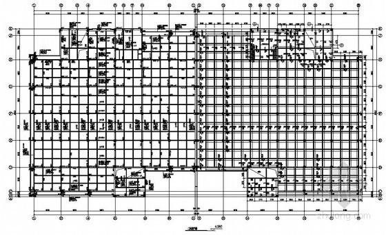 框架结构厂房建筑设计资料下载-[重庆]框架结构厂房结构施工图（桩基础 三层）