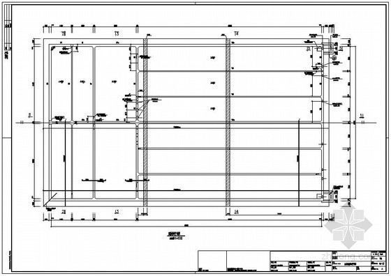 池结构设计资料下载-无锡某生化池结构设计图