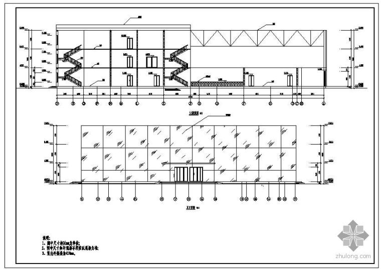 泳池结构设计资料下载-[学士]某休闲中心网架毕业设计(含计算书、建筑结构设计图)