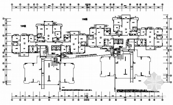 十六层住宅楼投标资料下载-某小区十六层住宅楼全套强弱电图